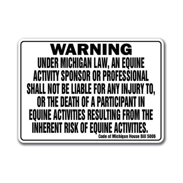 18 in Height, Aluminum, 18" x 12", WS-A-1218-Michigan